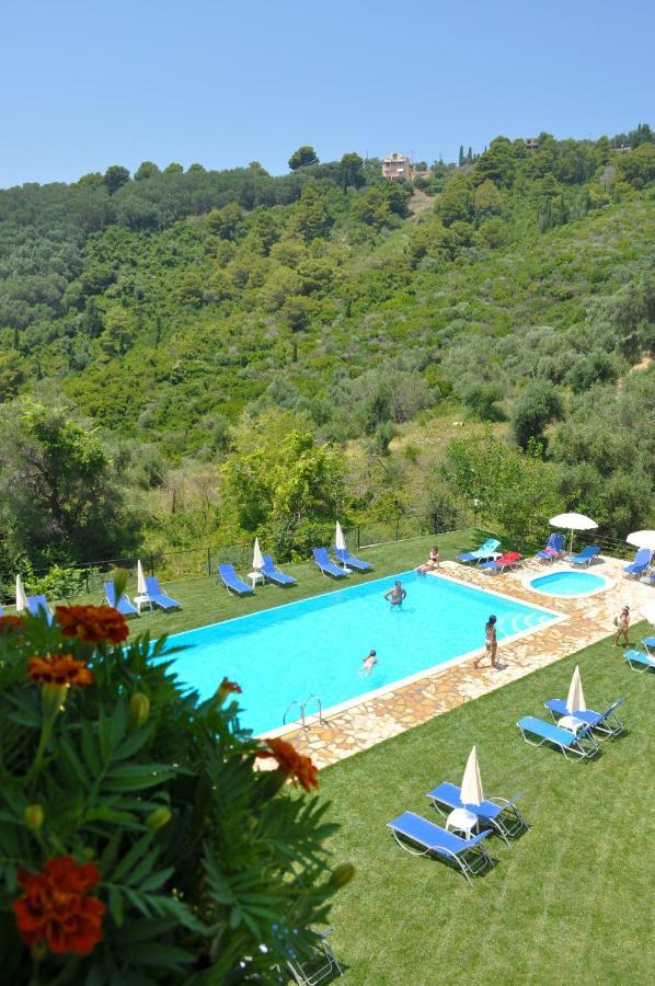 Apartments Escape With Swimming Pool On Pelekas Beach, Corfu Exterior foto