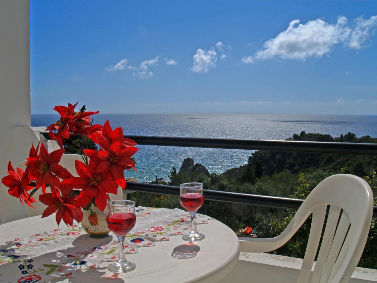 Apartments Escape With Swimming Pool On Pelekas Beach, Corfu Exterior foto